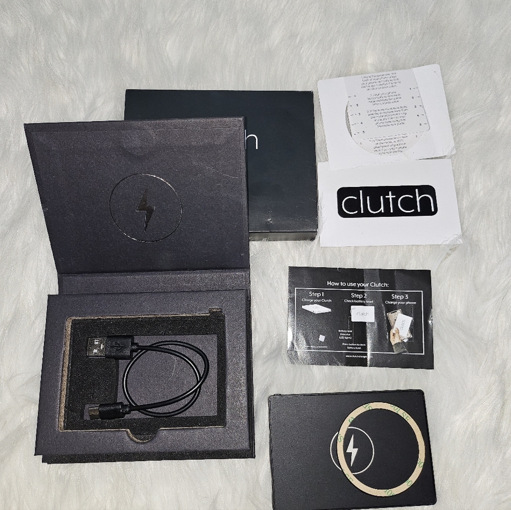 Clutch Portable Charger with Accessories